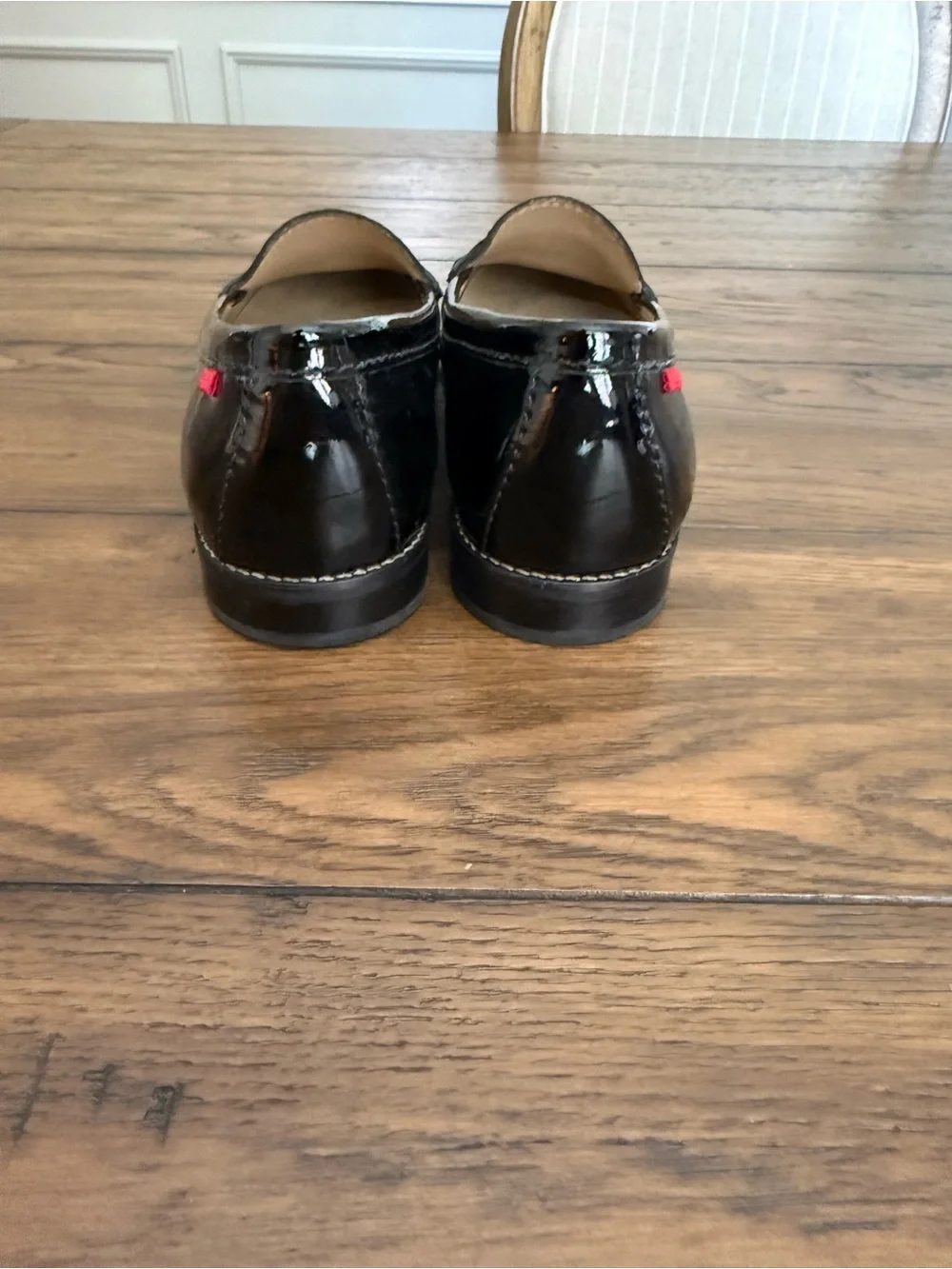 Marc Joseph Black Patent Leather Loafers